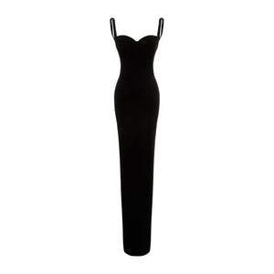 BALENCIAGA Elegant Fitted Long Gown