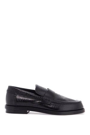 ALEXANDER MCQUEEN Leather Jupiter Loafers for Men