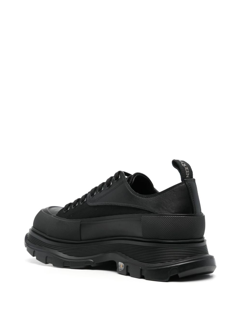 ALEXANDER MCQUEEN Sleek Leather Tread Slick Sneaker for Men