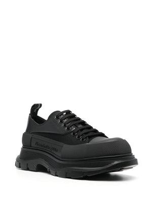 ALEXANDER MCQUEEN Sleek Leather Tread Slick Sneaker for Men