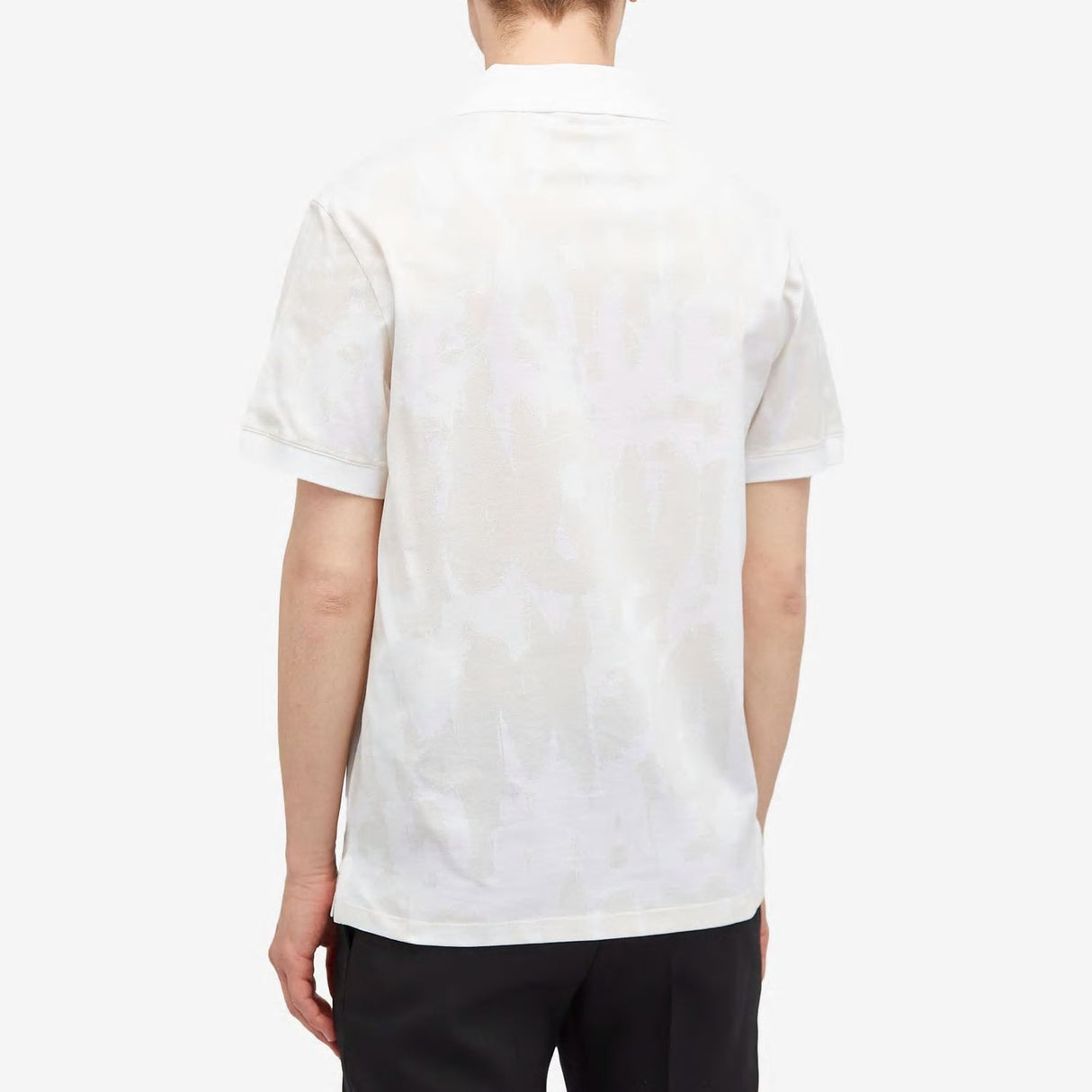 ALEXANDER MCQUEEN Graffiti Print Polo for Men