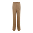 GUCCI Jacquard Trousers with Adjustable Drawstring Waist