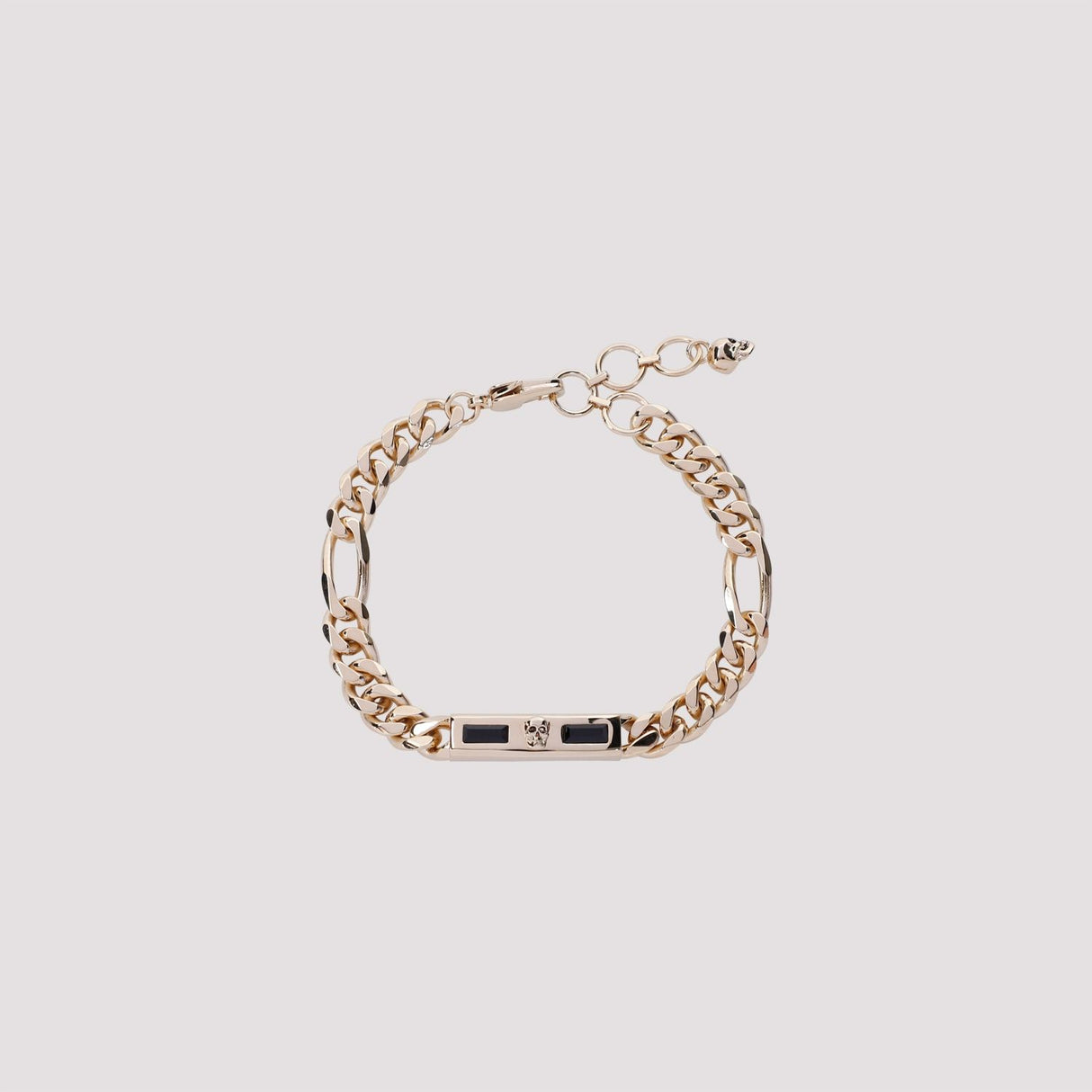 ALEXANDER MCQUEEN Twin Metallic Brass Bracelet for Men