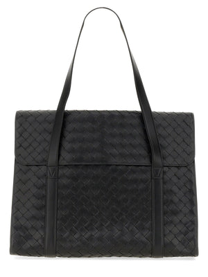 BOTTEGA VENETA Woven Pattern Shoulder Handbag - Mini