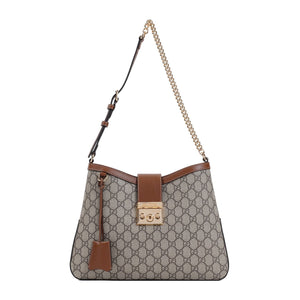 GUCCI Padlock GG Medium Shoulder Bag (W:33cm x H:22cm x D:5.5cm)