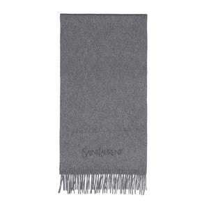 SAINT LAURENT Luxurious Cashmere Scarf - FW24 Edition