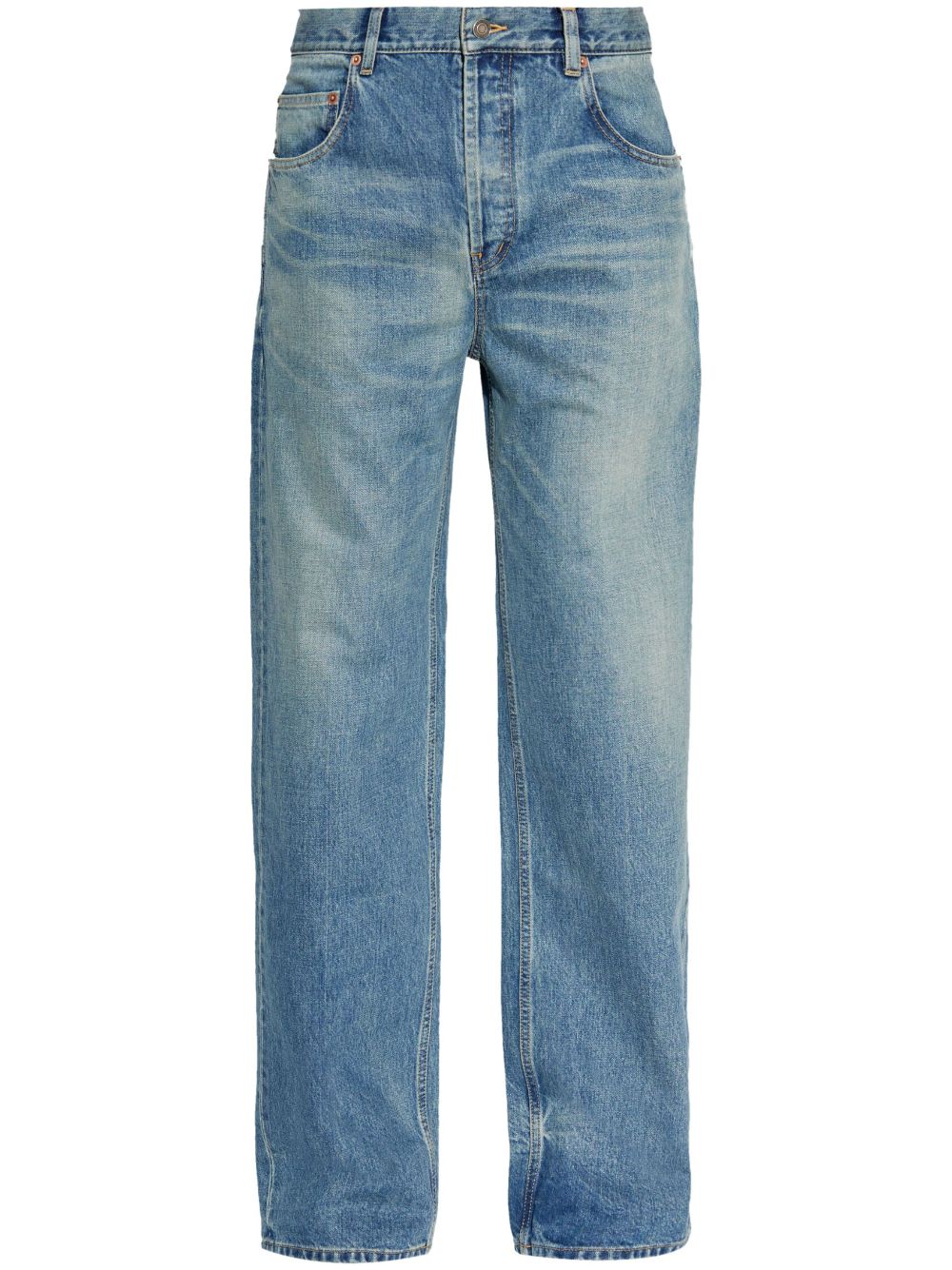 SAINT LAURENT Urban Rebel Baggy-Fit Straight Leg Jeans