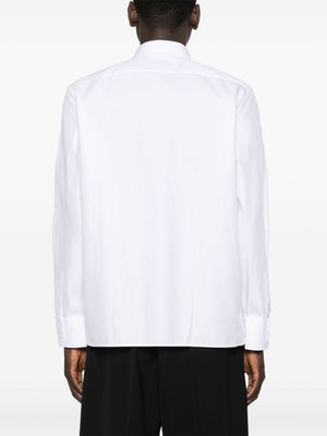 SAINT LAURENT Classic University Poplin Shirt for Men