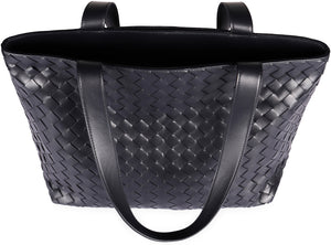 BOTTEGA VENETA Small Intrecciato Zipped Tote Handbag