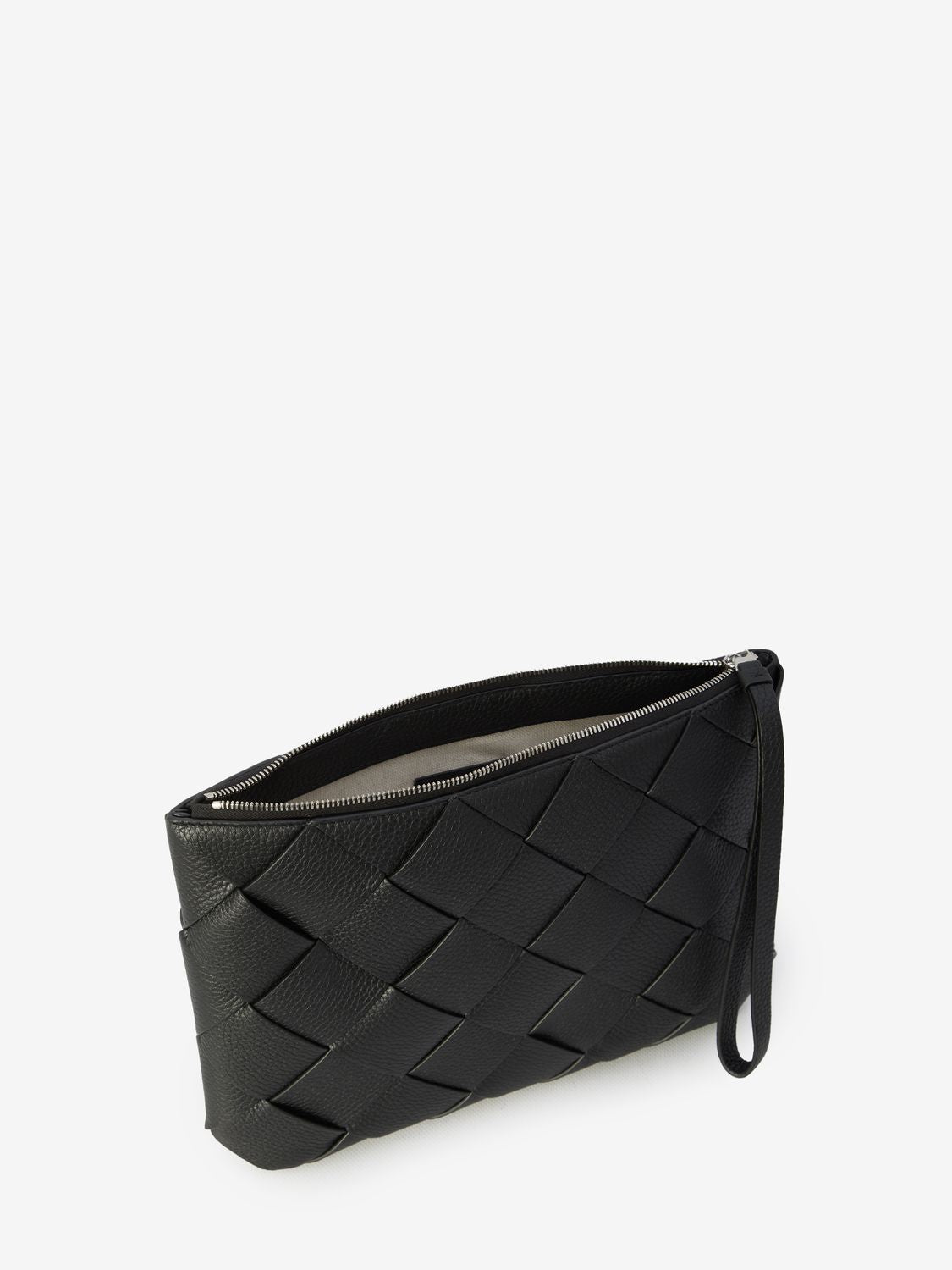 BOTTEGA VENETA Large Diago Leather Clutch 23x22x2 cm