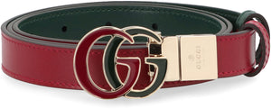 GUCCI Reversible Mini Leather Belt 2 cm