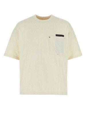 BOTTEGA VENETA Pocket Patch Crew Neck T-Shirt for Men