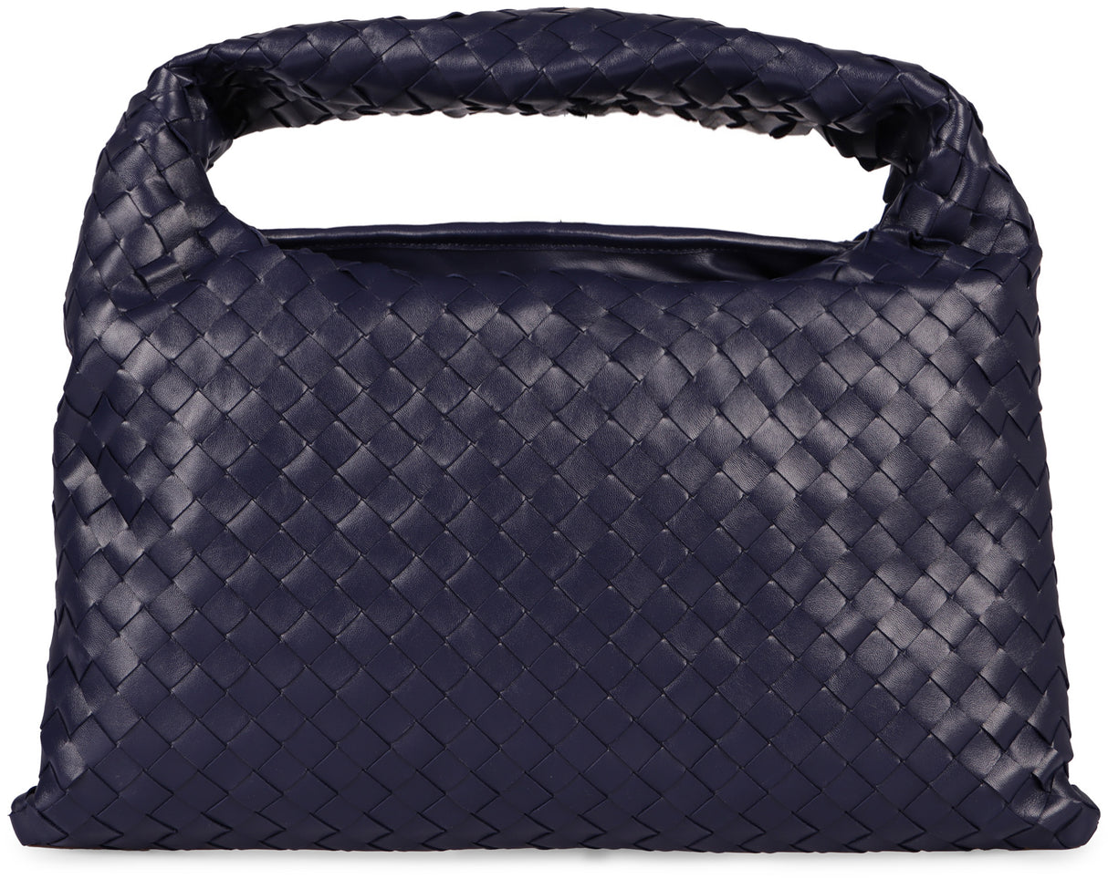 BOTTEGA VENETA Mini Intrecciato Motif Leather Handbag