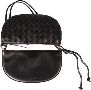 BOTTEGA VENETA Gemellini Dual-Compartment Mini Clutch, 24.5 cm