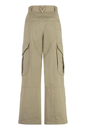 BOTTEGA VENETA Elegant Beige Cargo Trousers