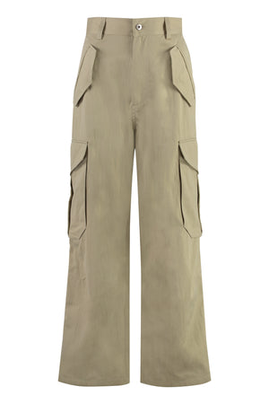 BOTTEGA VENETA Elegant Beige Cargo Trousers