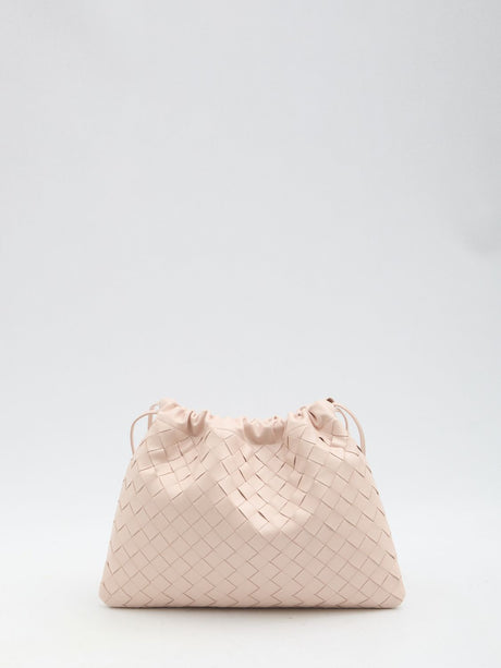 BOTTEGA VENETA Leather Dustbag Mini Clutch - 32 CM Width