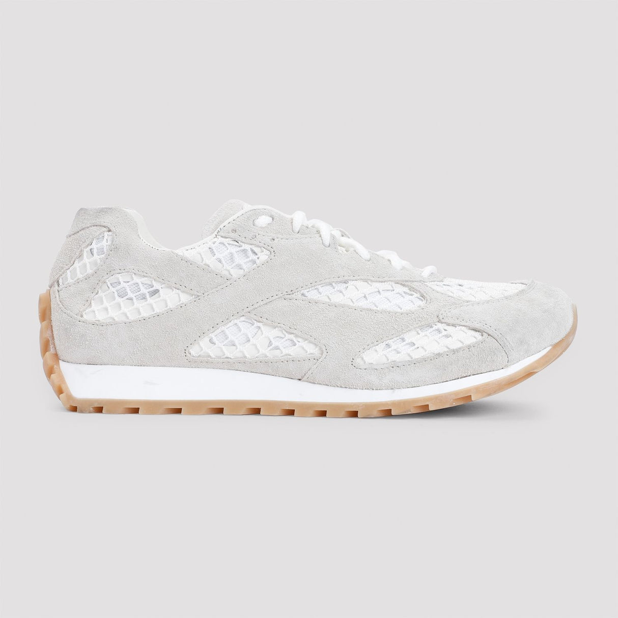 BOTTEGA VENETA Orbit Suede Sneakers in White