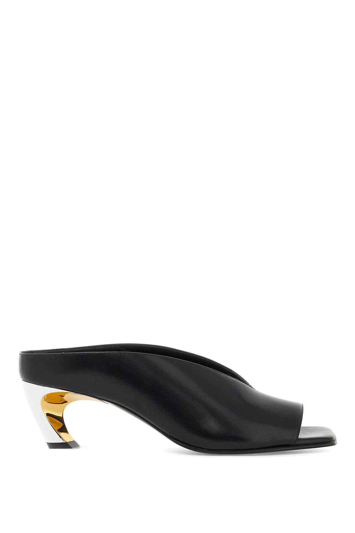 ALEXANDER MCQUEEN Armadillo Heel Leather Flats - Women’s Fashion Footwear