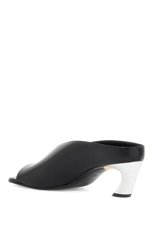 ALEXANDER MCQUEEN Armadillo Heel Leather Flats - Women’s Fashion Footwear