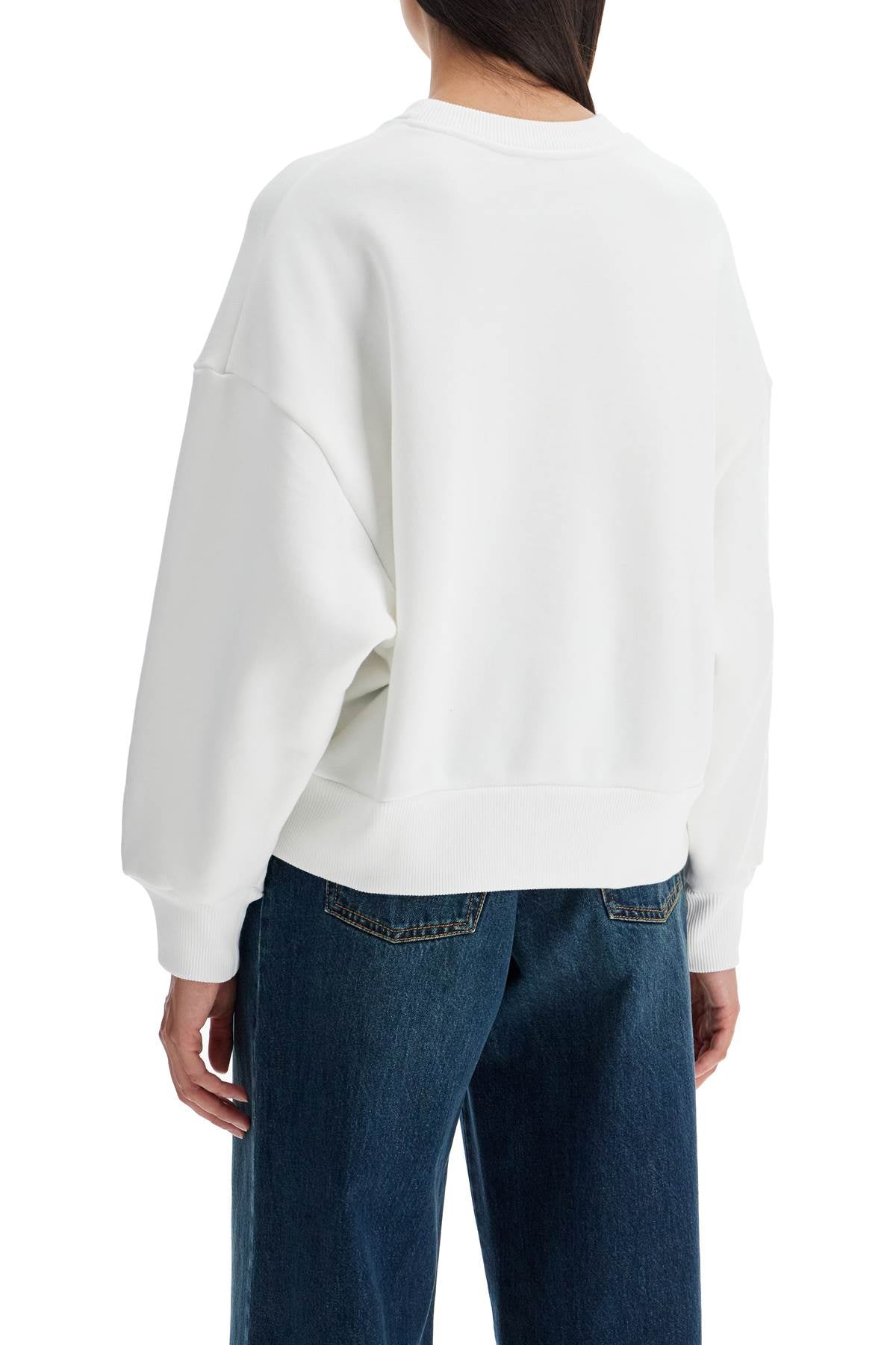 ALEXANDER MCQUEEN Cherry Blossom Skull Boxy Sweatshirt