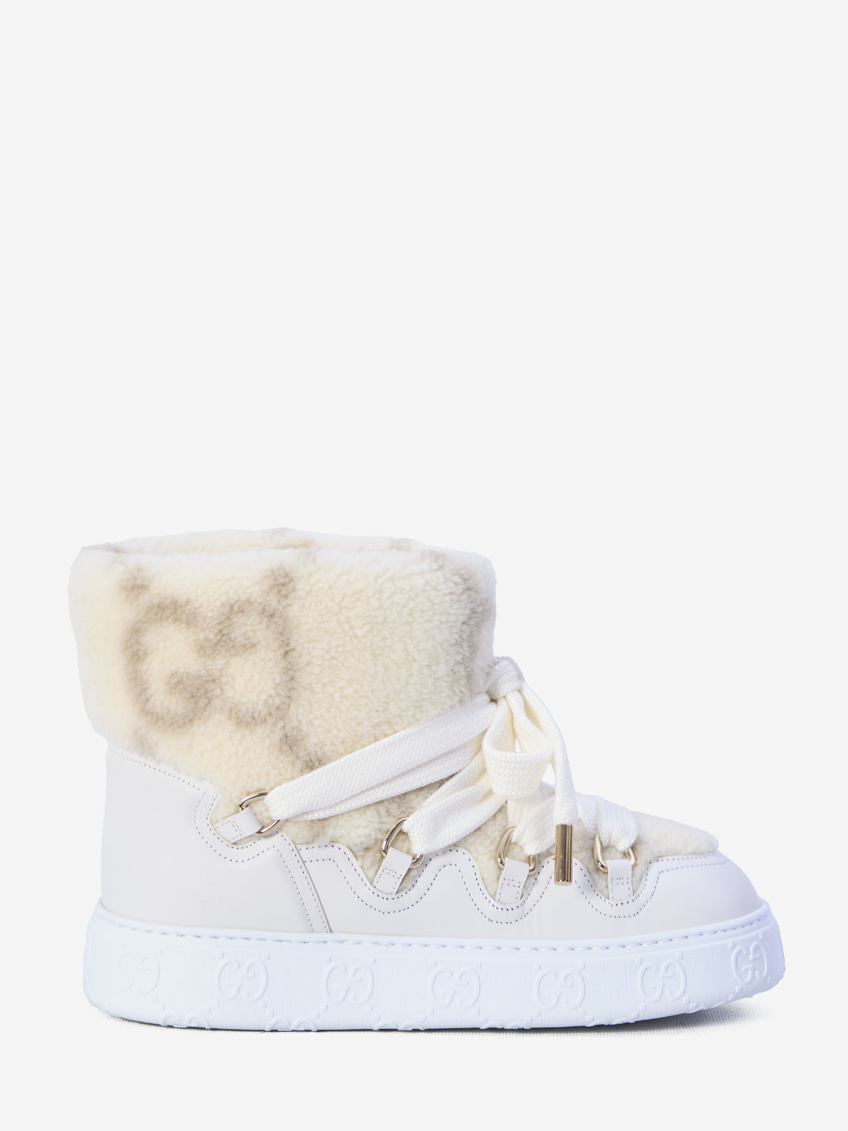 GUCCI Wool-Effect Mini Booties