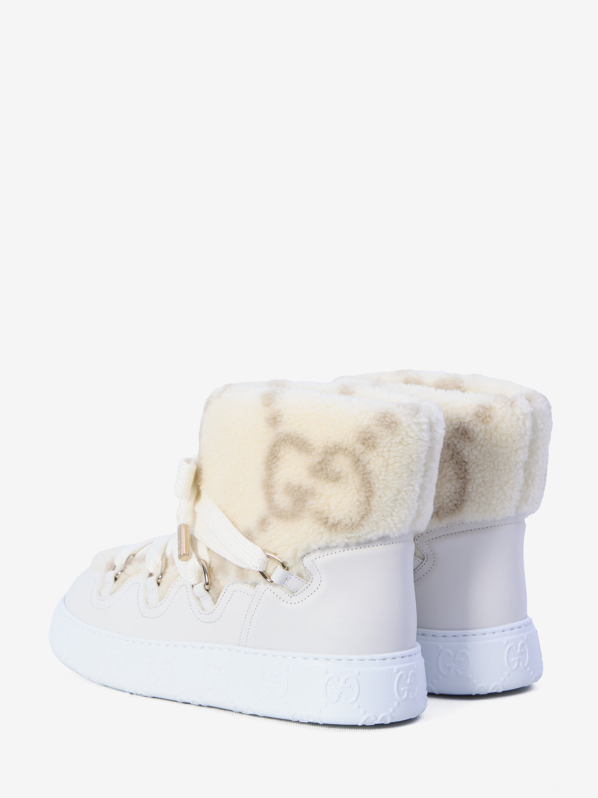 GUCCI Wool-Effect Mini Booties