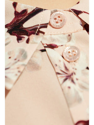 ALEXANDER MCQUEEN Cherry Blossom Cotton Shirt for Women