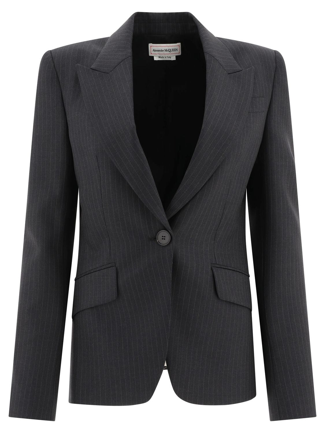 Áo Blazer Dạ Sọc Đứng Đẳng Cấp