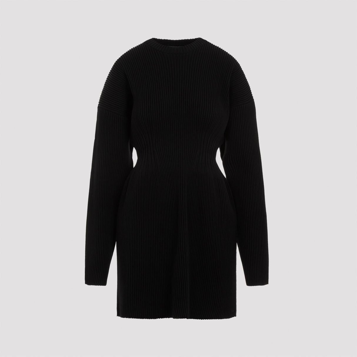 BALENCIAGA Hourglass Fit Mini Dress with Rounded Sleeves