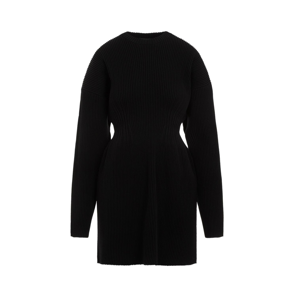 BALENCIAGA Sleek Hourglass Mini Dress