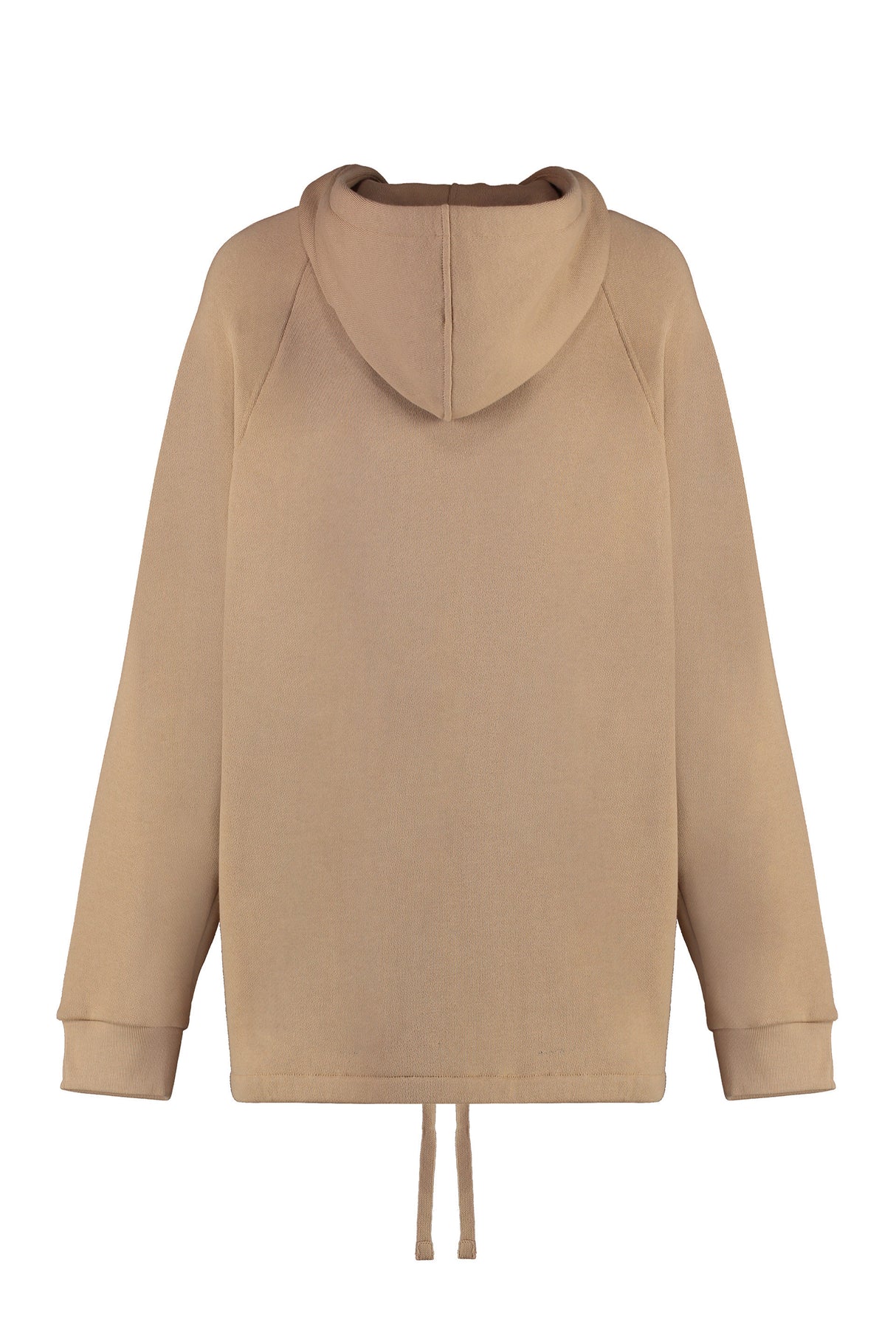 GUCCI Cotton Hoodie with Front Web Detail for Women