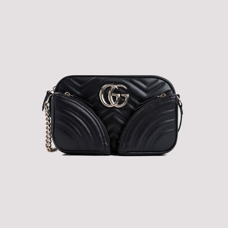 GUCCI Elegant Black Mini Shoulder Bag 9x5.5x2.75 inches