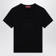 GUCCI Slim Fit Black Cotton Crew-Neck T-Shirt for Women