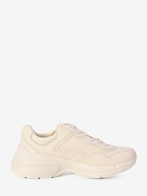 GUCCI Luxury Ivory Leather Sneakers