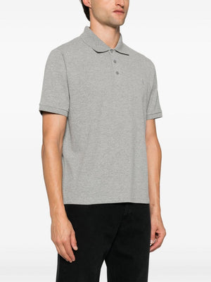 SAINT LAURENT Classic Cotton Polo Shirt for Men