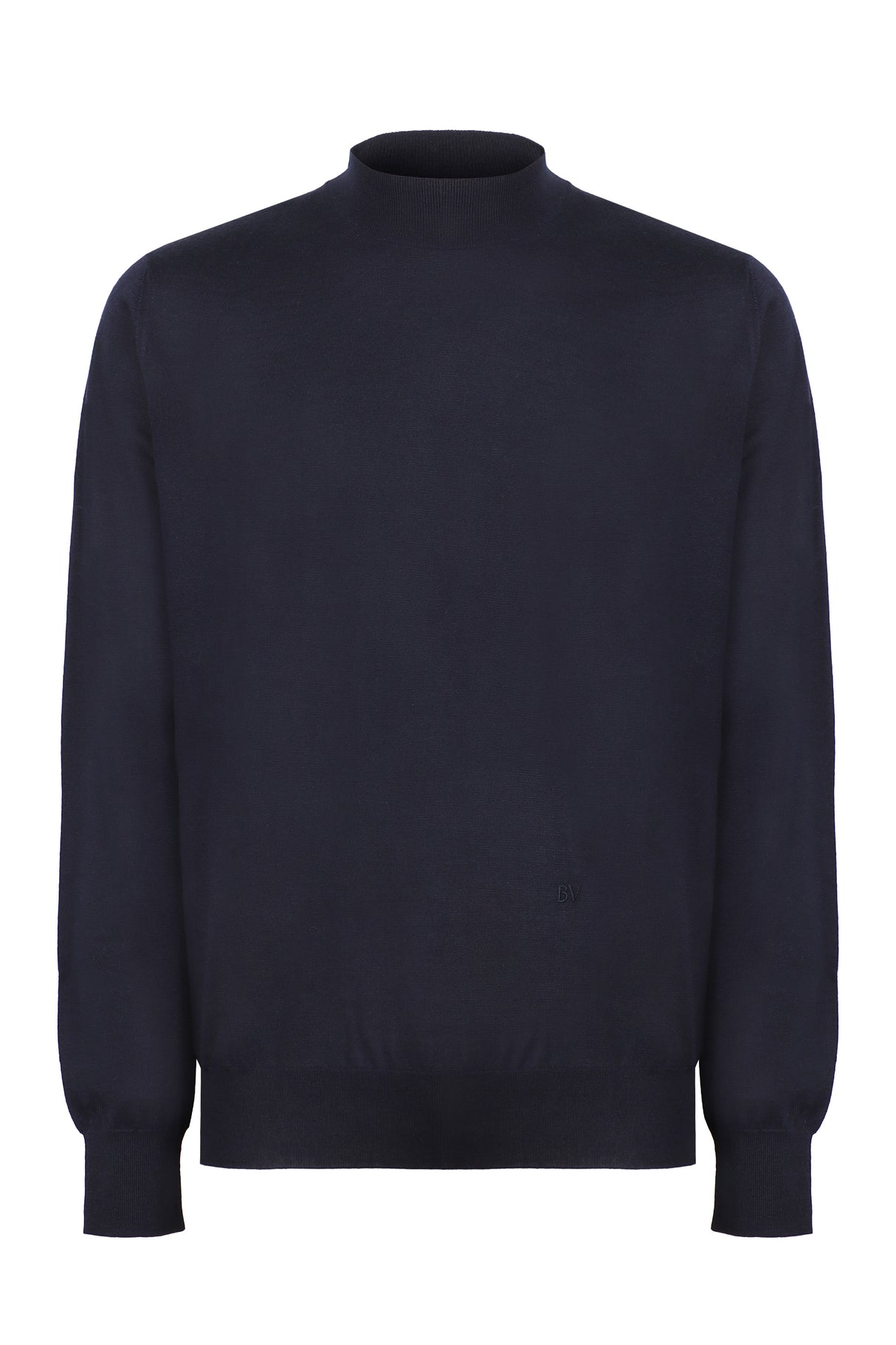 BOTTEGA VENETA Luxurious Men's Navy Cashmere Sweater - FW24