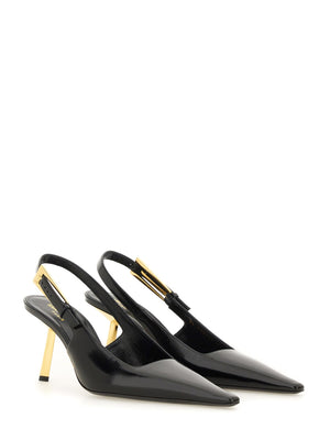 SAINT LAURENT Elegantly Domesticated Black Pumps