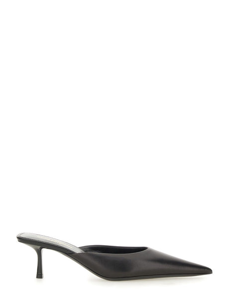 SAINT LAURENT Lambskin Black Pumps for Women