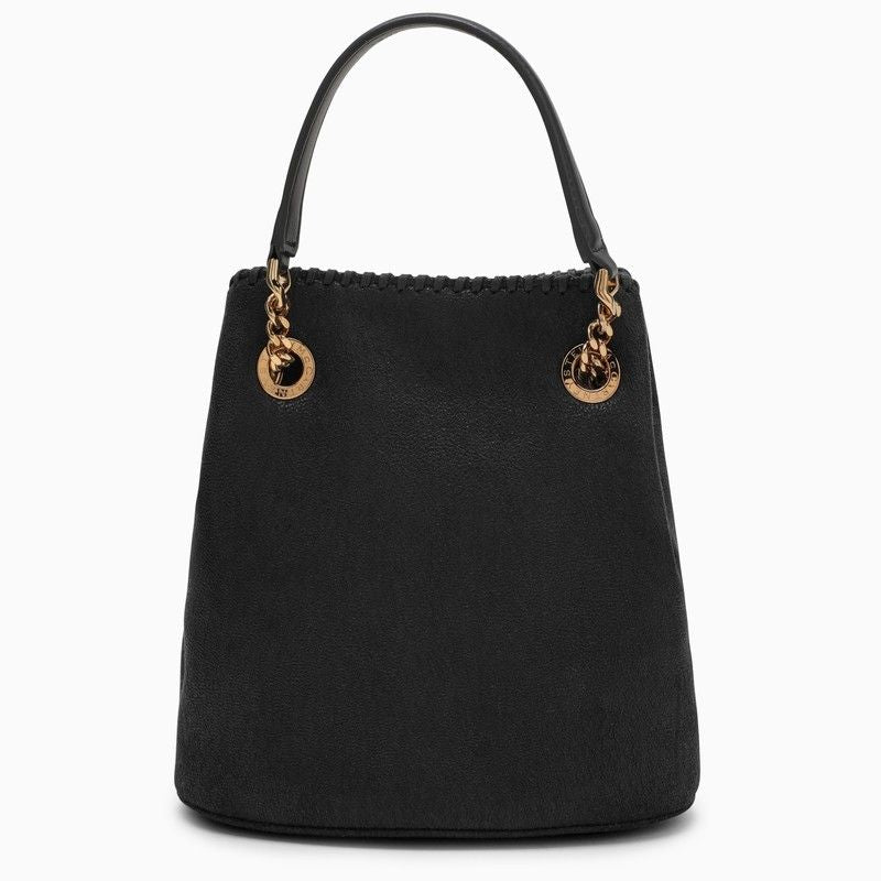 STELLA MCCARTNEY Mini Vegan Shaggy Deer Bucket Handbag