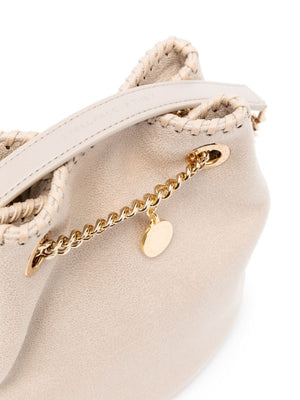 STELLA MCCARTNEY Mini Vegan Shaggy Deer Bucket Handbag