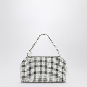 STELLA MCCARTNEY Crystal Mesh Mini Shoulder Bag with Chain Strap