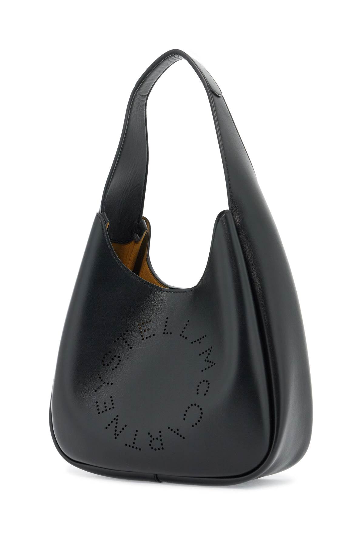 STELLA MCCARTNEY Soft Hobo Tote Handbag with Logo Branding