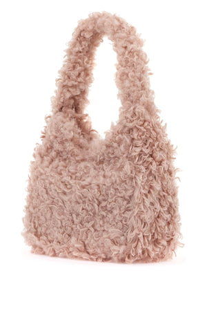 STELLA MCCARTNEY Mini Soft Teddy Hobo Handbag Tote