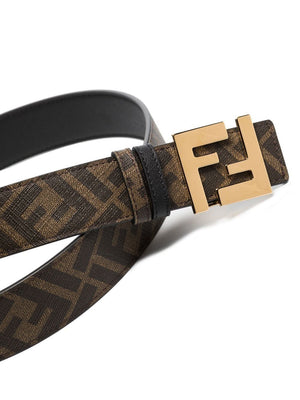 FENDI Squared FF Men's Belt