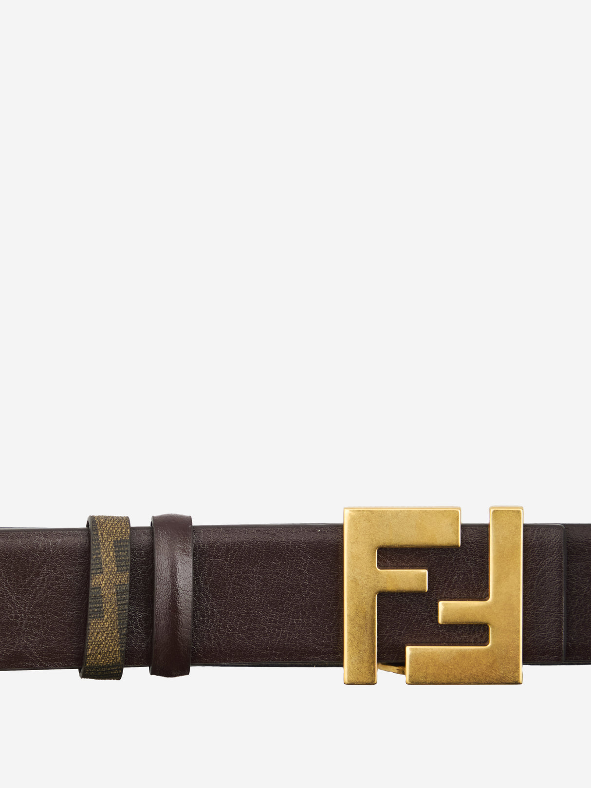 FENDI Reversible Squared Buckle Belt - 3.5cm