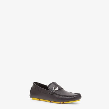 FENDI Elegant Men's Leather Loafers for Fall/Winter 2024