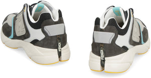 FENDI Men's Grey Low-Top Sneakers for SS23