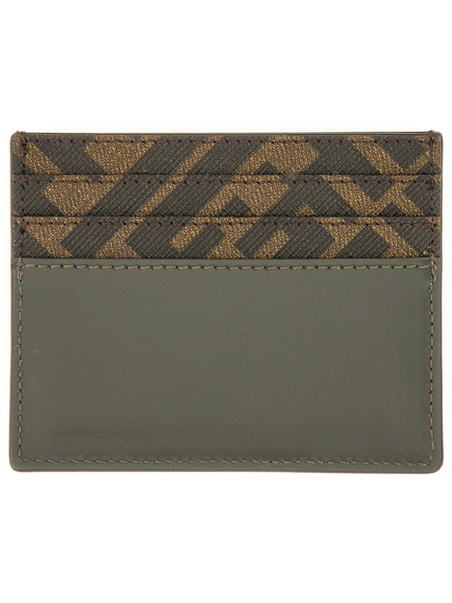 FENDI Classic Leather Card Holder - Mini