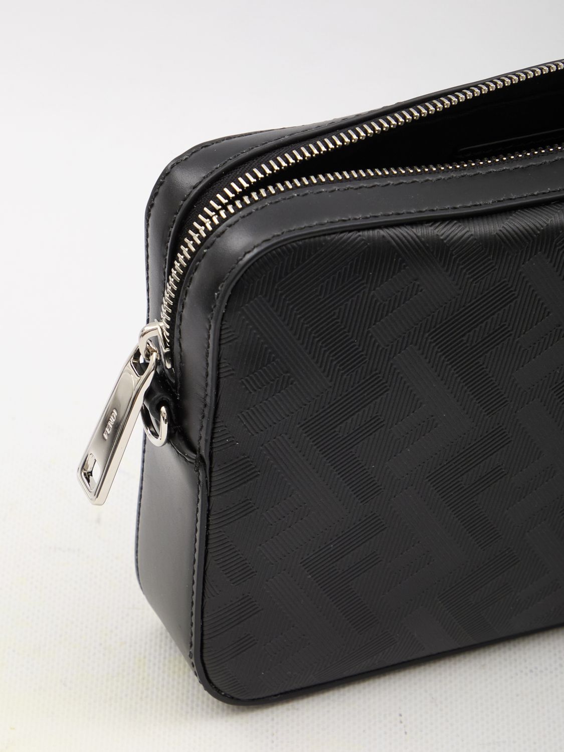 FENDI Diagonal Camera Case Mini Handbag - 22x15x4.5cm